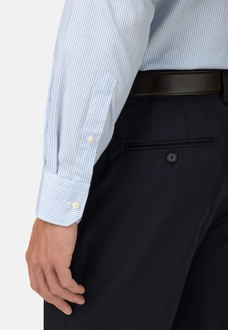 Coupe slim Chemise business Boggi Milano en bleu