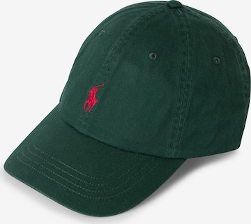 Polo Ralph Lauren Шапка с козирка ' Classic Sport Cap ' в зелено: отпред