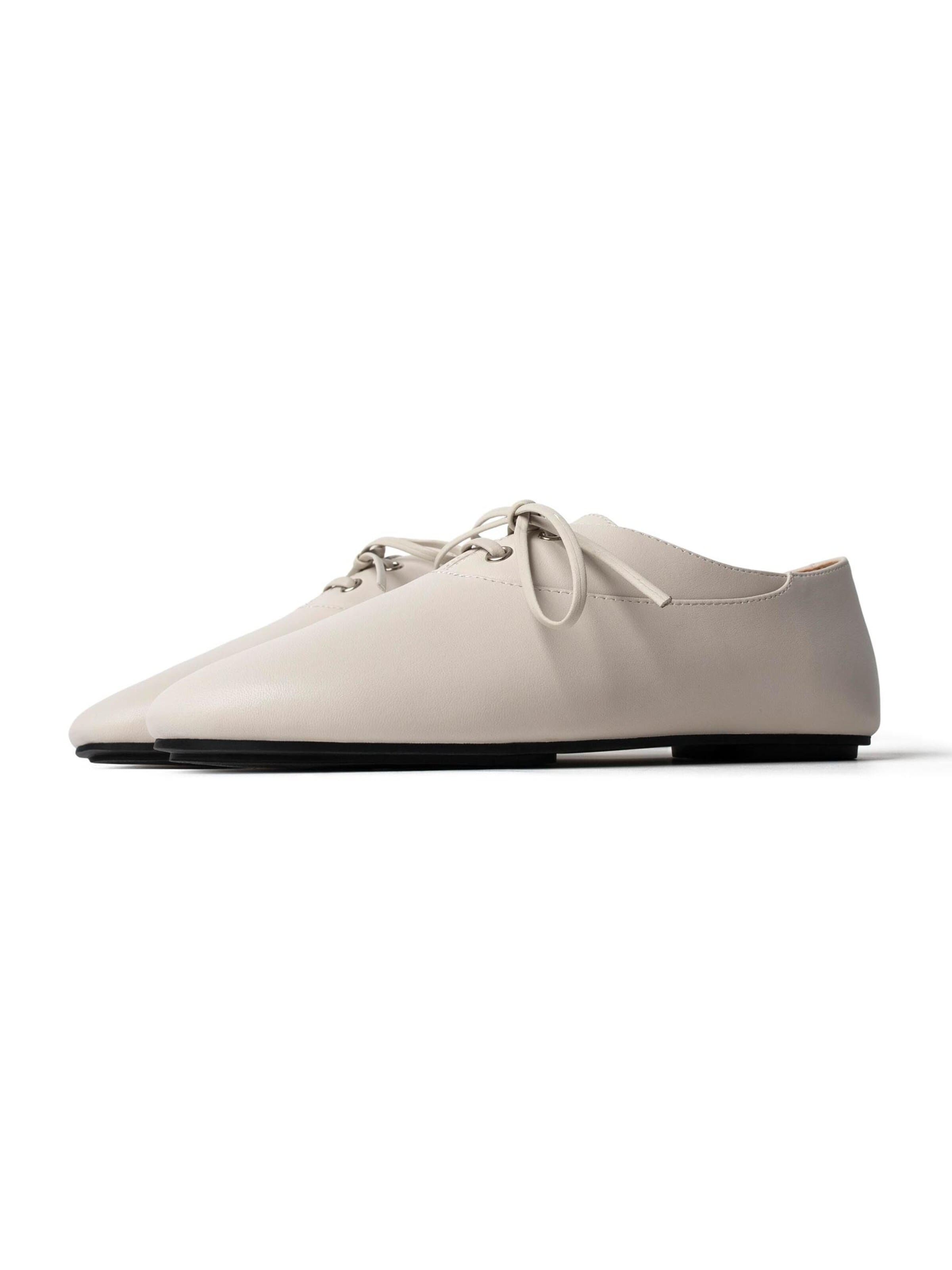 L37 HANDMADE SHOES - Sapato Slip-on 'A SLOW DANCE AWAY' em branco