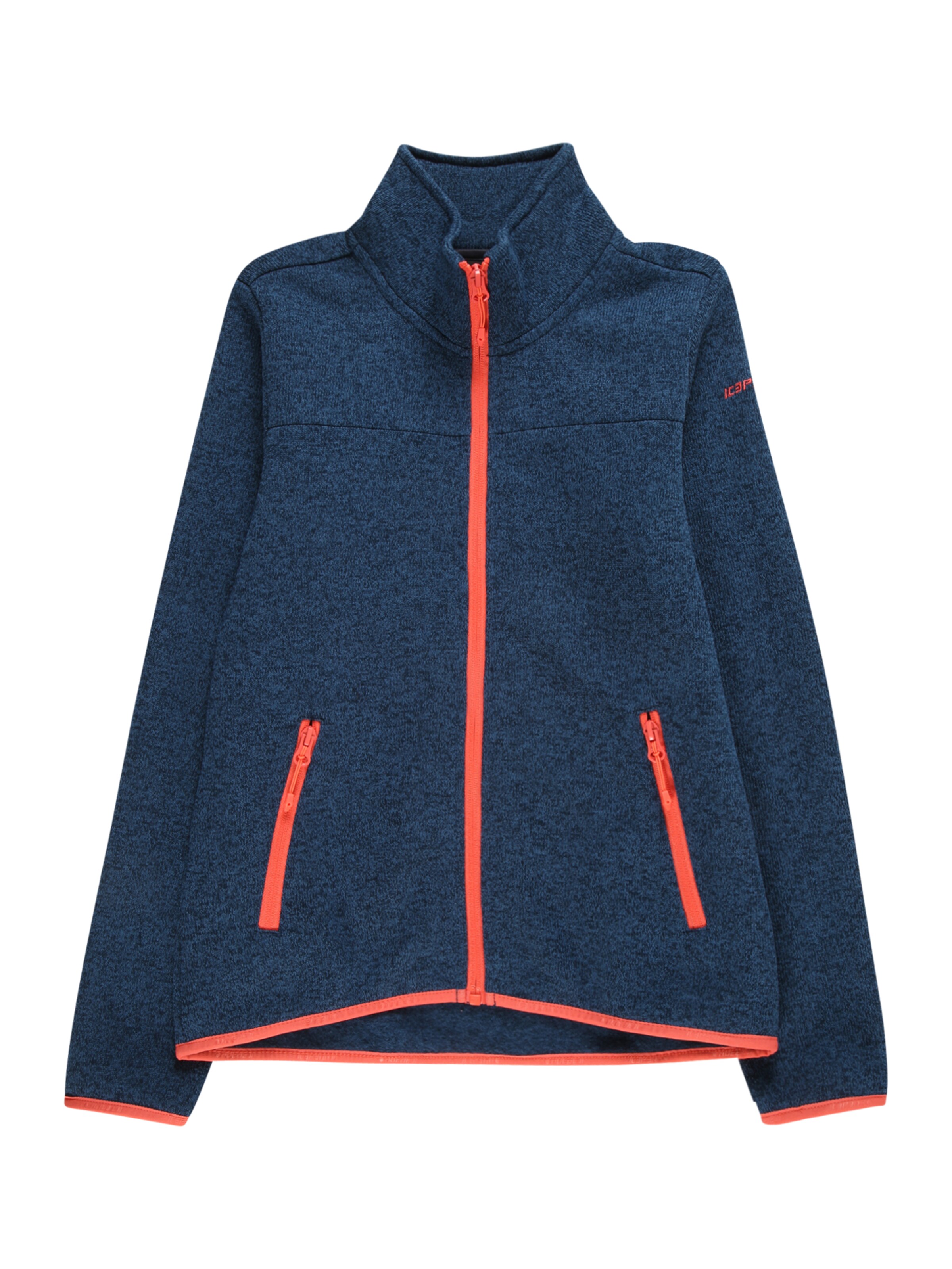 ICEPEAK Funktionsfleecejacke 'Lomita' in Blau: Vorderseite