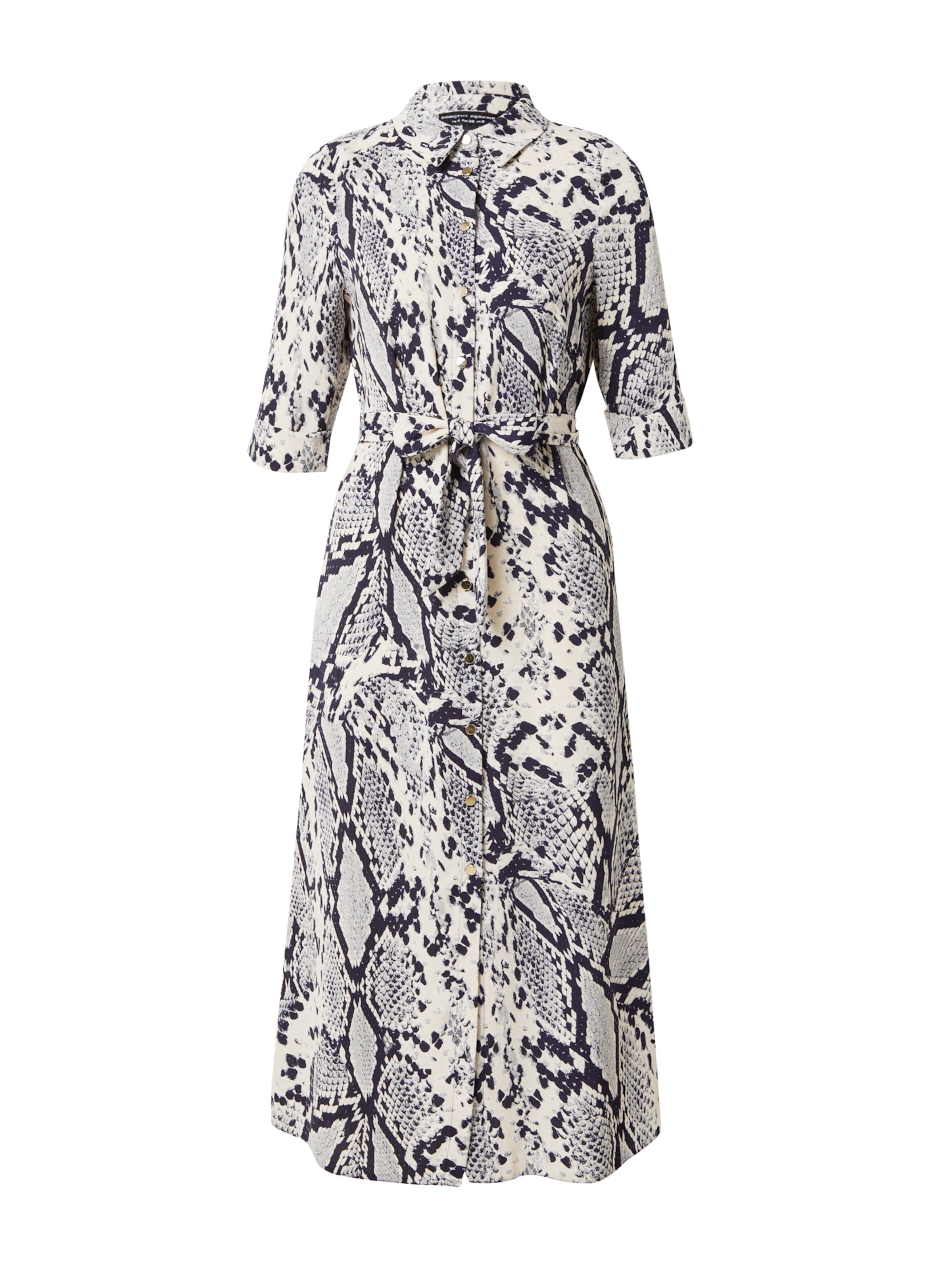 Dorothy Perkins Рокля тип риза в синьо: отпред