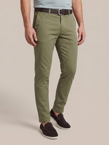 Suitable Regular Chino trousers 'Peano' in Green
