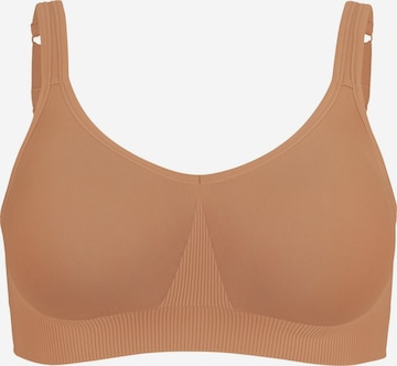 Bravado Designs Bralette Bra 'Sculpt' in Brown: front