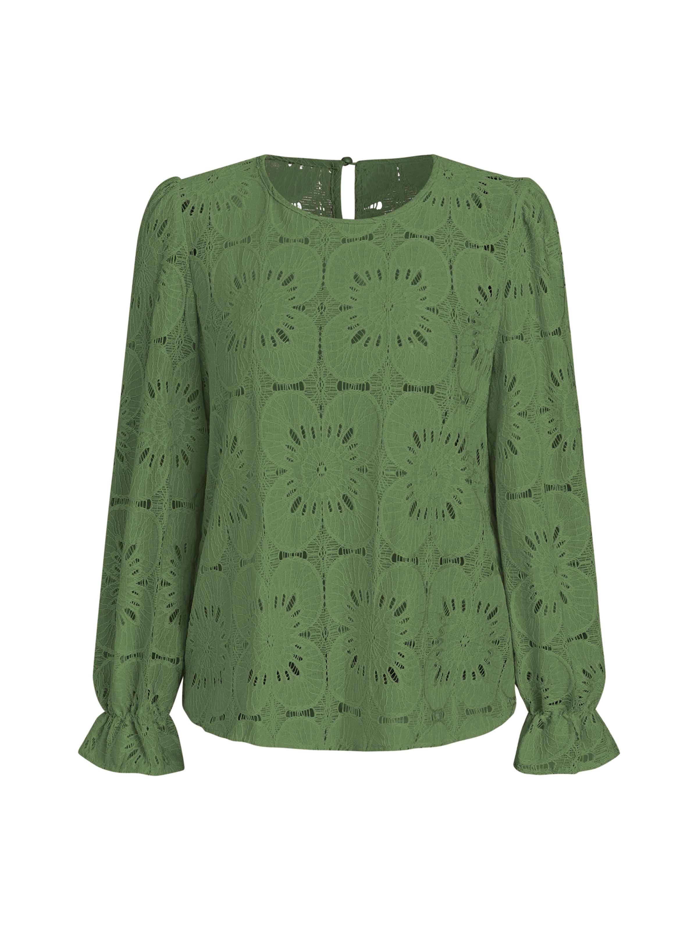 Cupshe Blouse 'CAA04D2F027PP' in Green: front