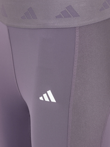 ADIDAS PERFORMANCE Skinny Spodnie sportowe 'HYGLM' w kolorze fioletowy