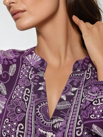 Hiccup Dress in Purple