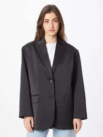 WEEKDAY Blazer 'Luna' in Black: front