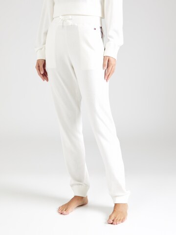 Effilé Pantalon 'CUFF C&S' TOMMY HILFIGER en blanc : devant