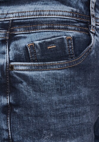 STREET ONE Loosefit Jeans in Blauw