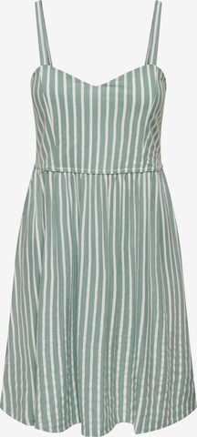 ONLY Letní šaty 'SHARON' – zelená: přední strana
