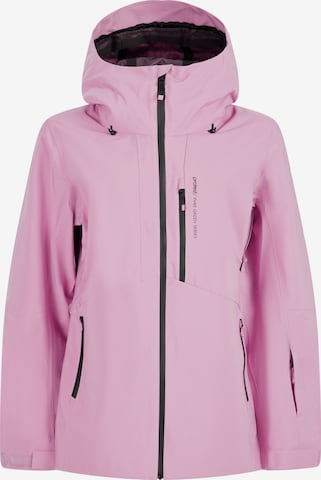 PROTEST Athletic Jacket 'PRTDyna' in Pink: front