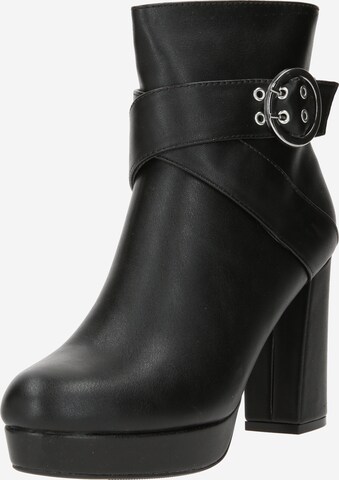 ABOUT YOU - Botines 'Leticia' en negro: frente