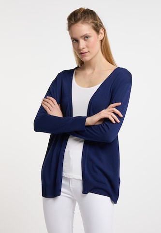 DreiMaster Maritim Gebreid vest in Blauw: voorkant