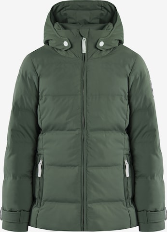 DreiMaster Maritim Winter Jacket in Green: front