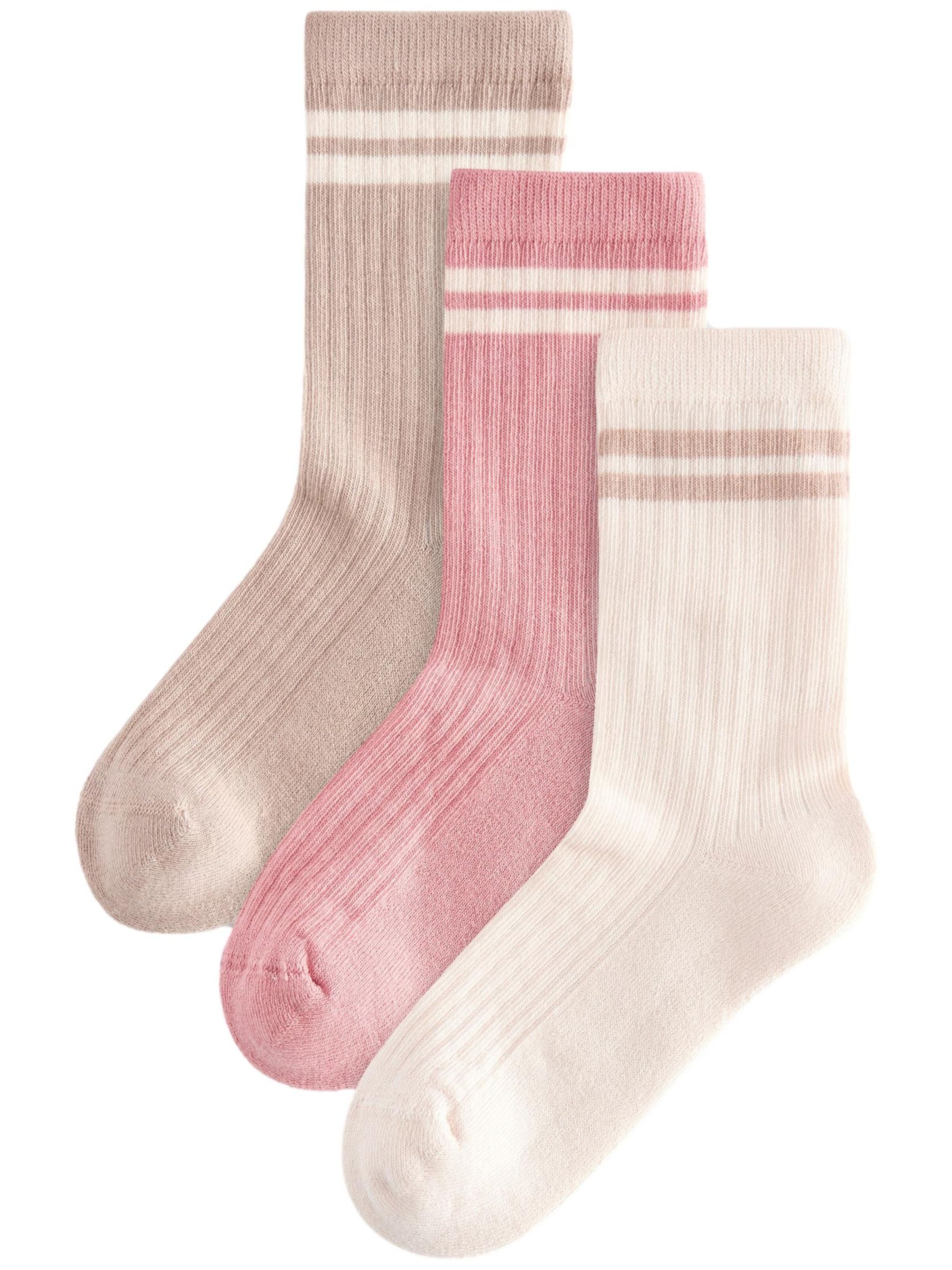 Chaussettes Next en beige : devant