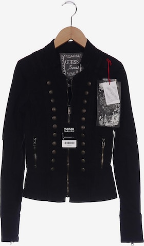 GUESS Jacket & Coat in XXXS-XXS in Black: front
