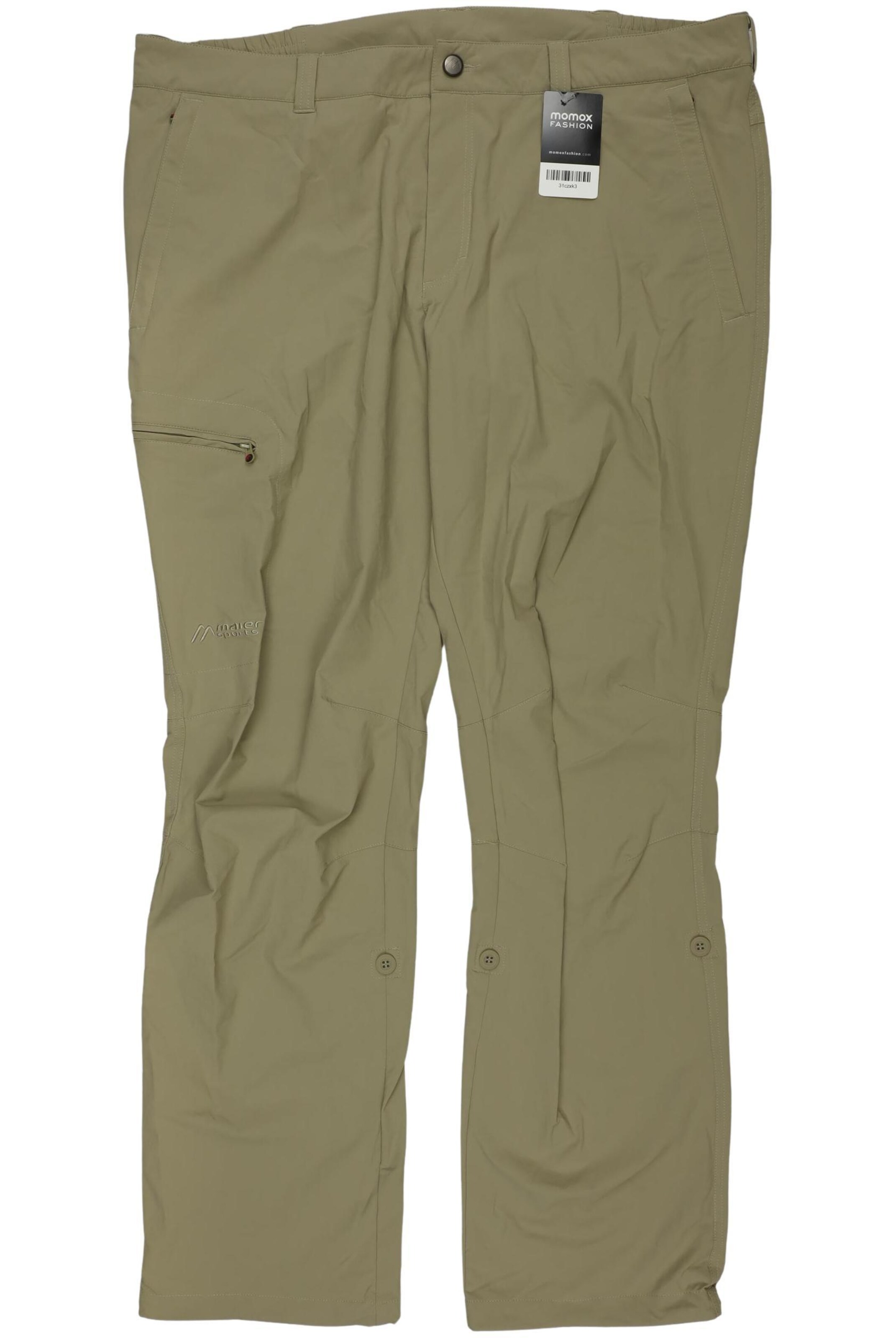 Maier Sports Stoffhose 42 in Beige: Vorderseite