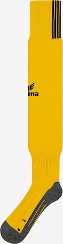 ERIMA Athletic Socks in Yellow: front