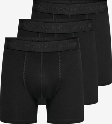 Only & Sons Boxer shorts in Black