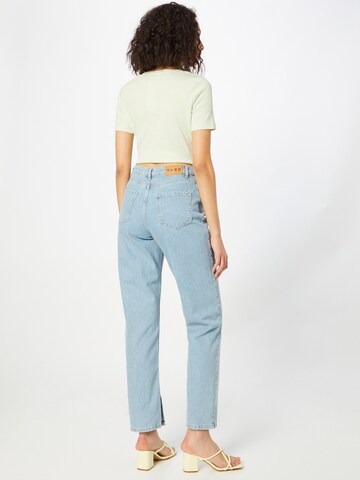 NA-KD Regular Jeans in Blau