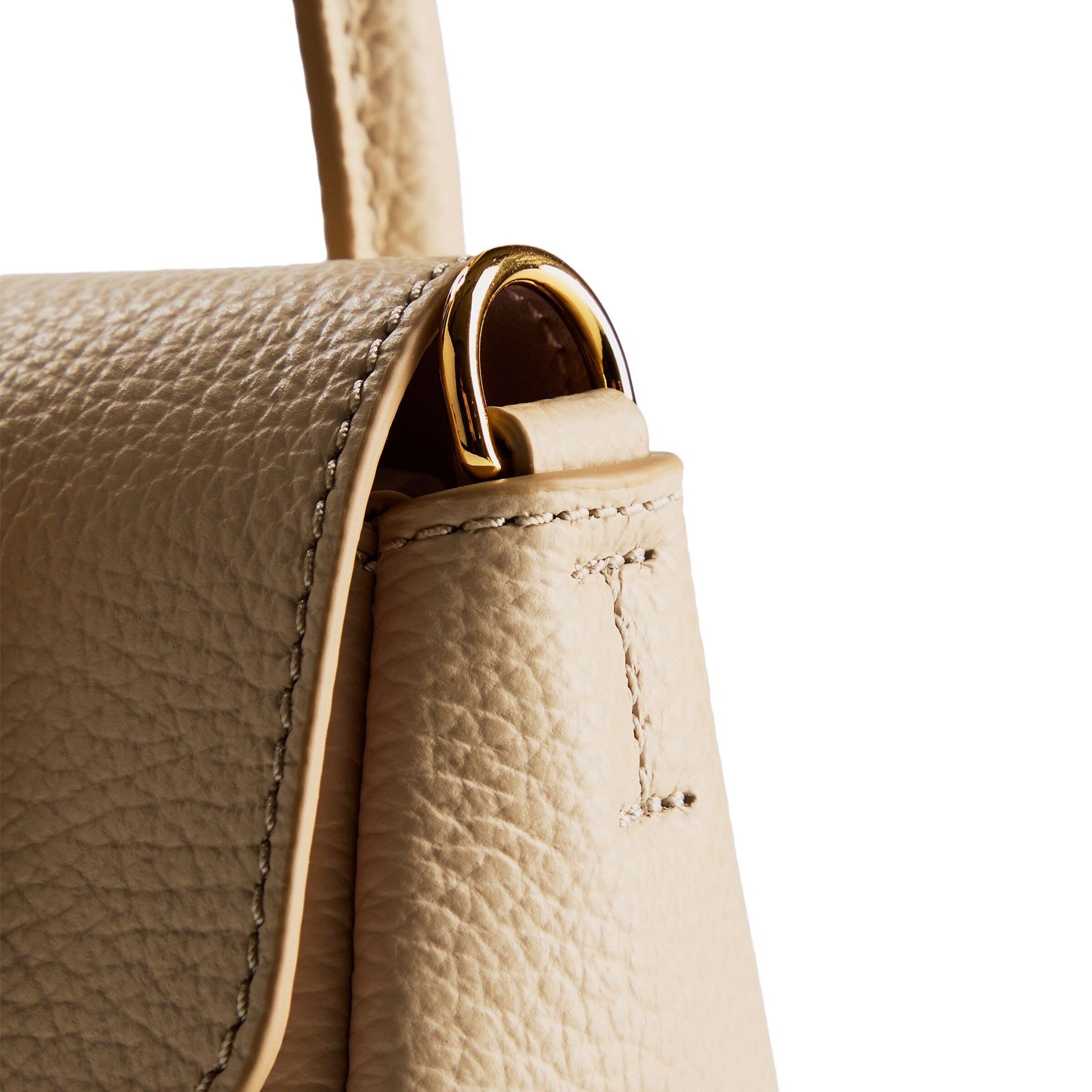 Coccinelle Handtas 'C-Me Lock ' in Beige