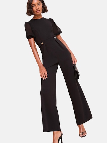 Friends Like These Jumpsuit in Black: front