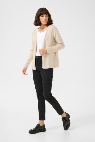 Cardigan Kaffe en beige