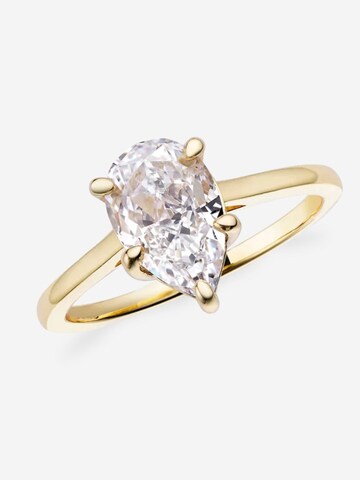 Balmante Jewelry Prsten 'Pear Cut Ring' – zlatá: přední strana