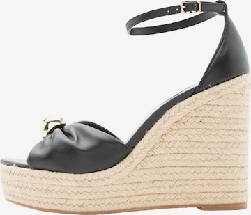 STEVE MADDENSandale 'Taliya' - crna boja: prednji dio