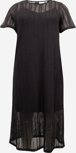 EVOKED Gebreide jurk 'GARDEA' in de kleur Zwart, Productweergave