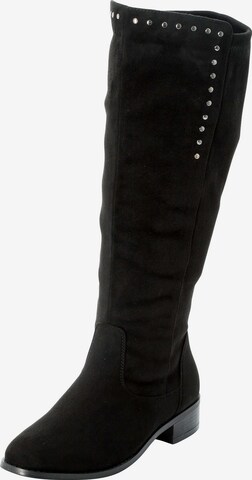 SHEEGO Boots in Black: front