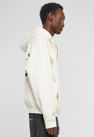 Karl Kani Zip-Up Hoodie in White