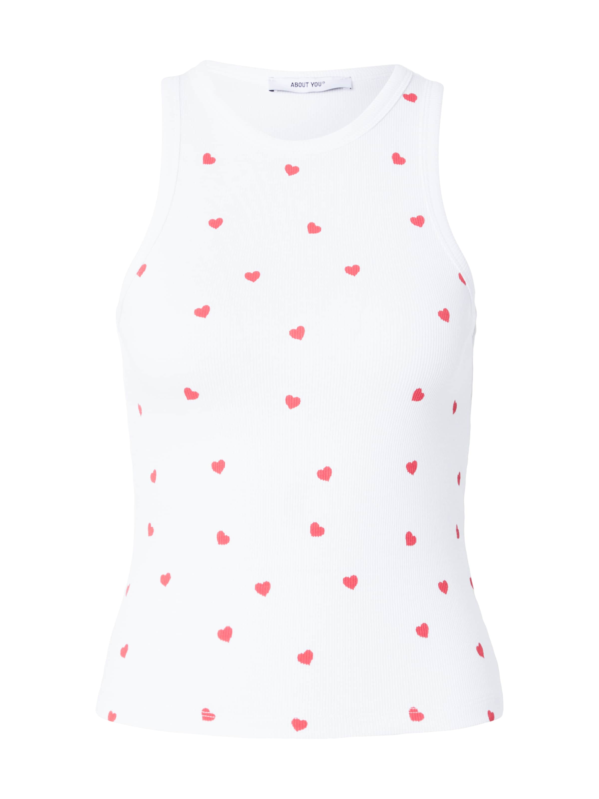 Haut ABOUT YOU en blanc : devant