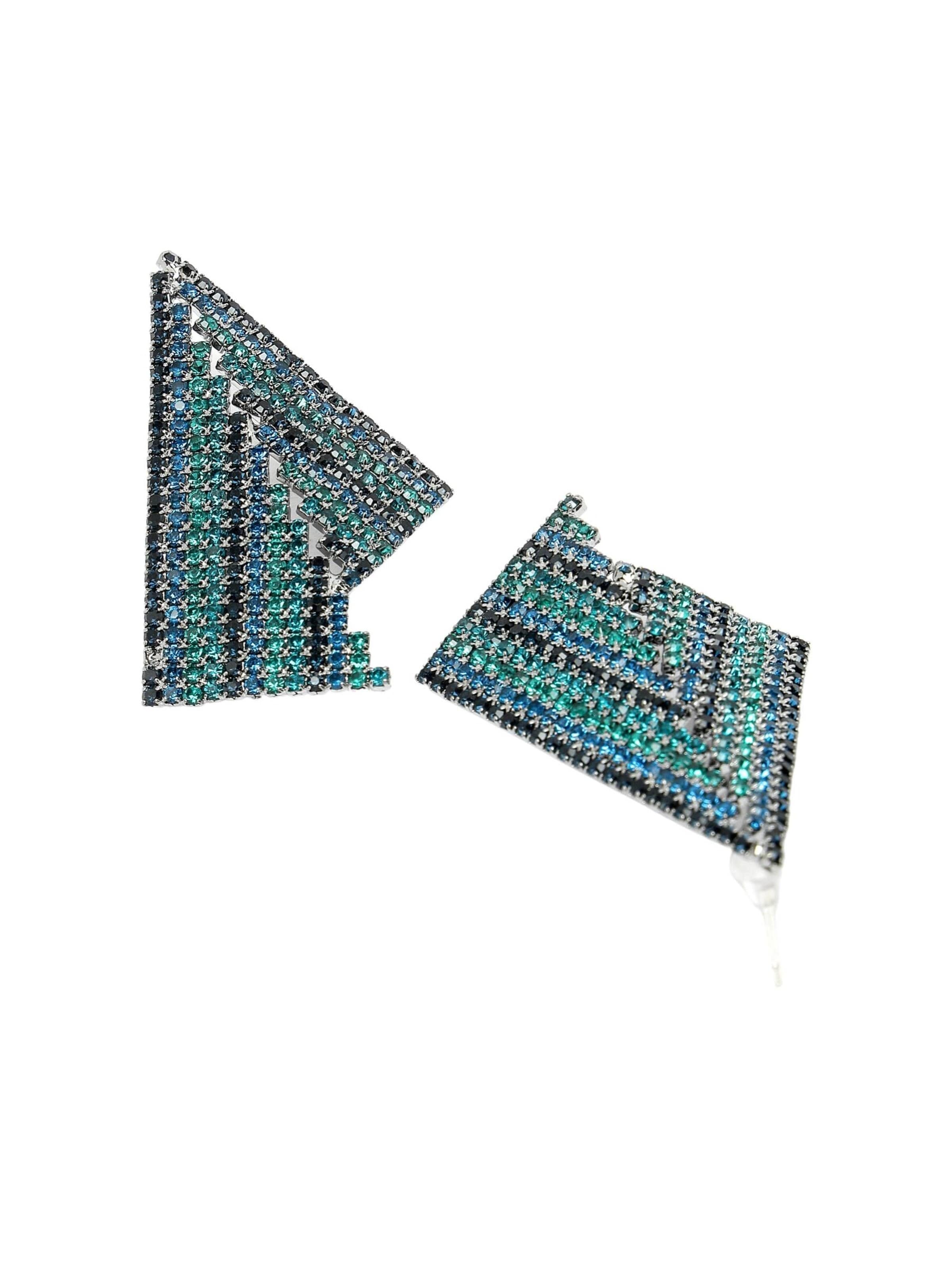 AVANT-GARDE PARIS - Brincos 'Rominara' em azul
