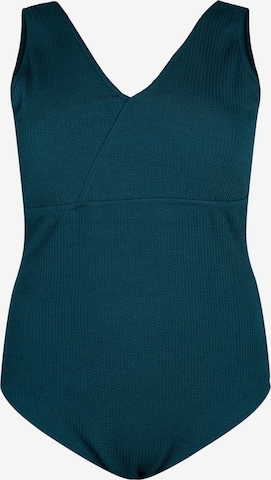 mėlyna Swim by Zizzi Maudymosi kostiumėlis 'CADREAM': priekis