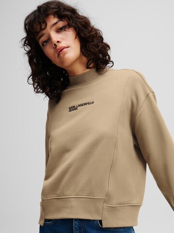 KARL LAGERFELD JEANS Sweatshirt in Braun
