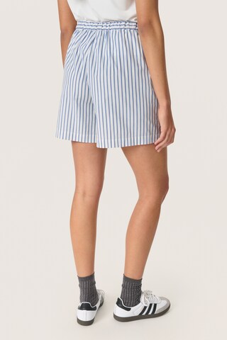 Loosefit Pantalon 'SLMimilou' SOAKED IN LUXURY en bleu
