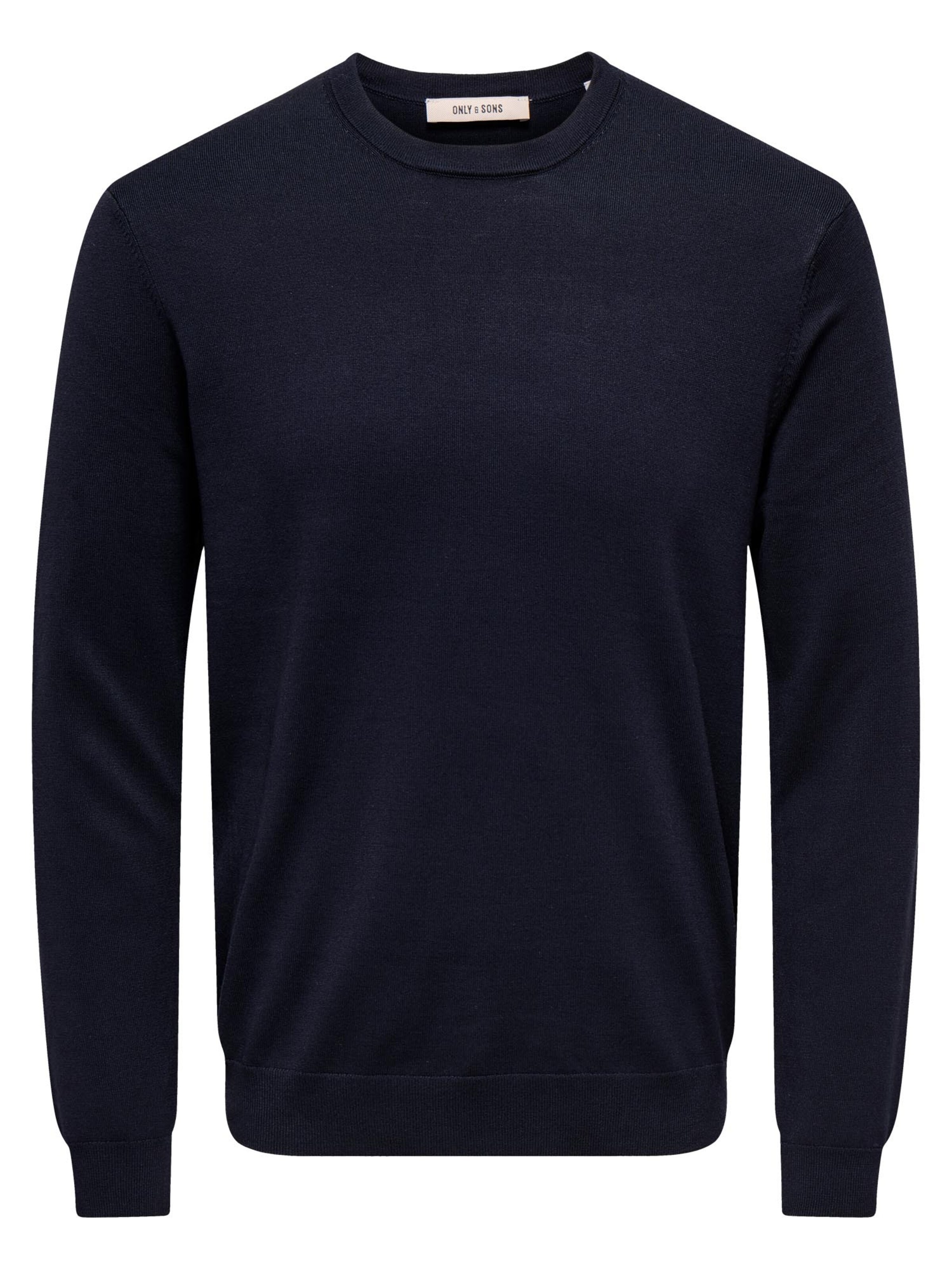 Only & Sons Pullover 'Wyler'‌‌ in dunkelblau, Produktansicht
