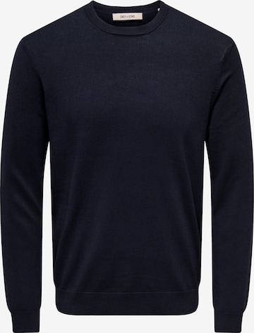 Only & Sons Pullover 'Wyler' in Blau: Vorderseite
