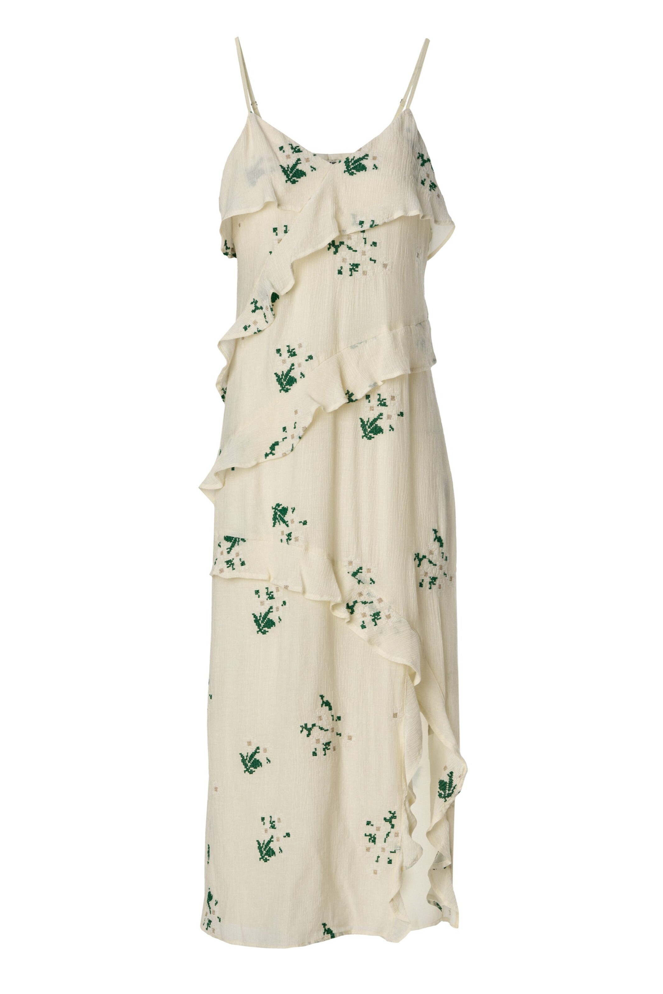 Salsa Jeans Summer dress in Beige: front