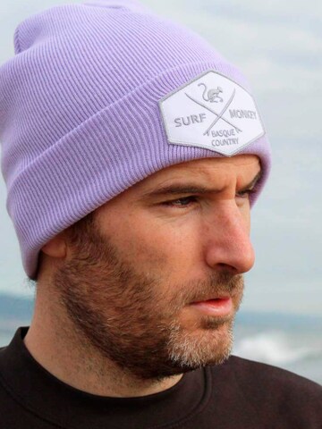 Surf Monkey Mütze in Lila