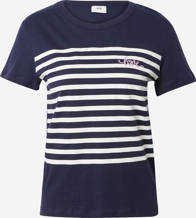 JDY T-Shirt 'HANSON' in nachtblau / rosa / weiß, Produktansicht