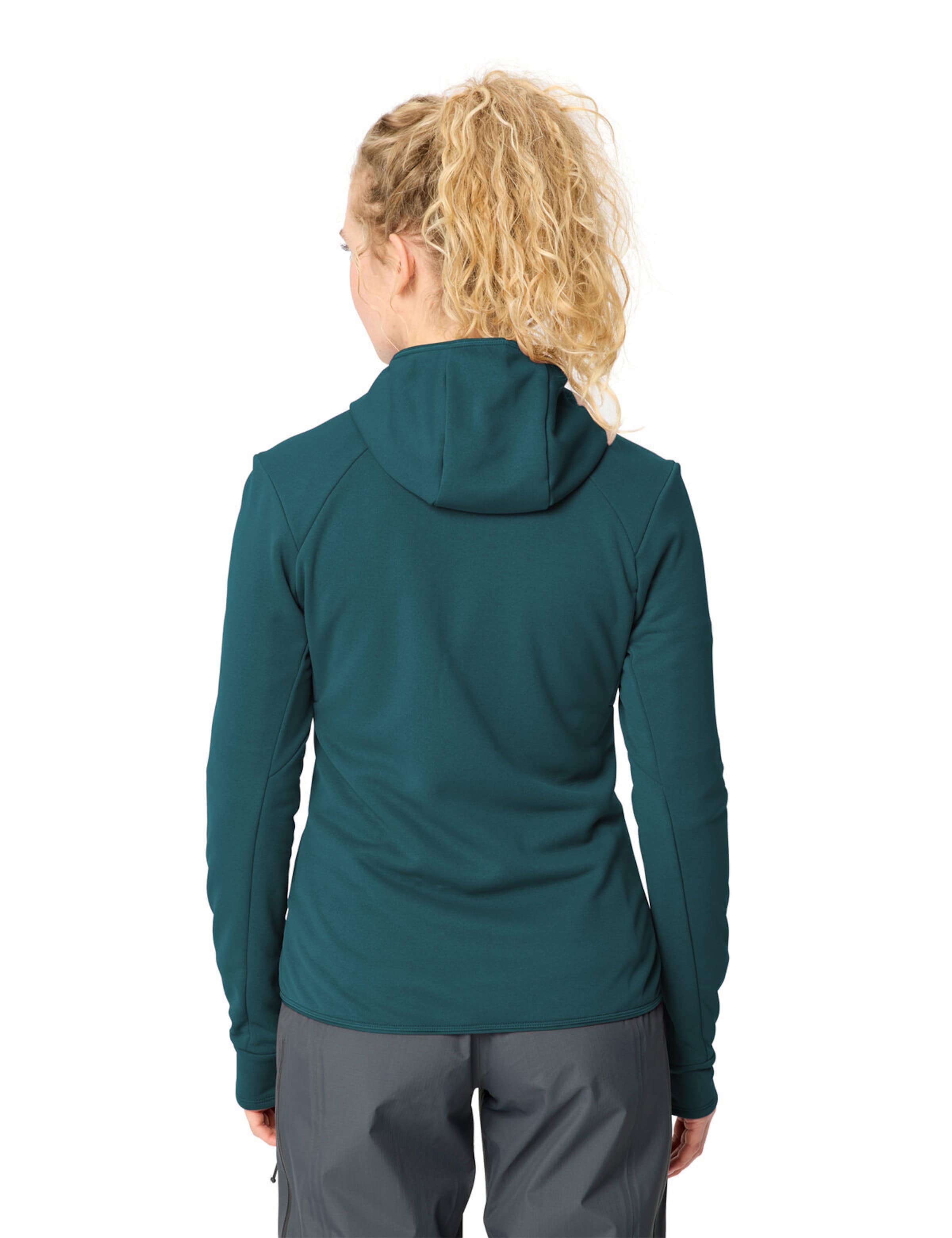 VAUDE Athletic fleece jacket 'Monviso III' in Green