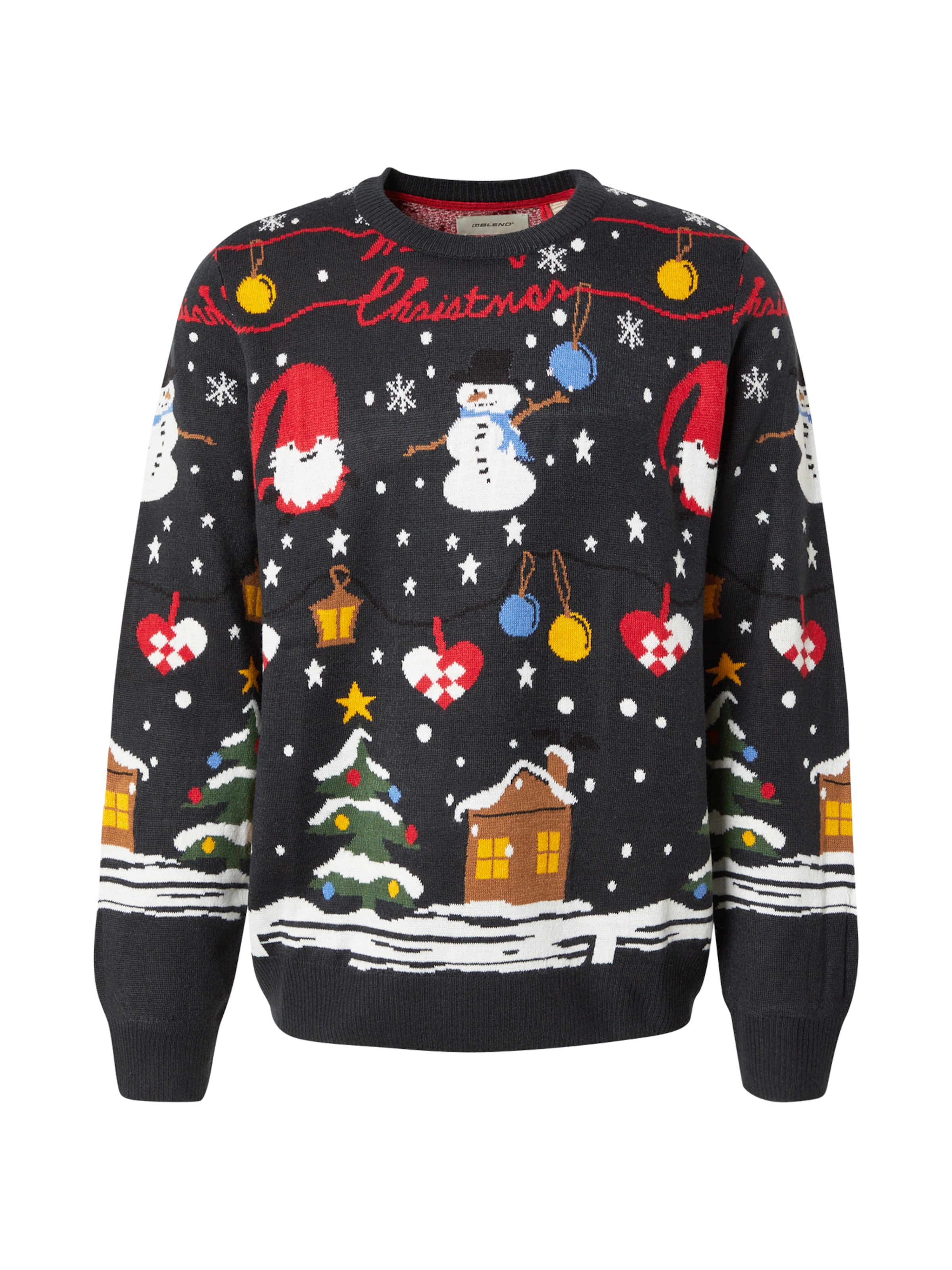 zils BLEND Džemperis 'BHMATEO': no priekšpuses