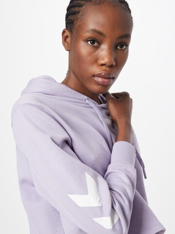 Hummel Athletic Sweatshirt in Purple
