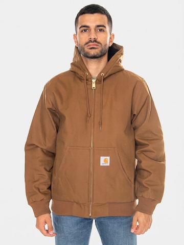 Carhartt WIP Between-season jacket 'ACTIVE JACKET HAMILTON BROWN' in Brown