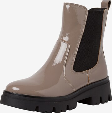 TAMARIS Chelsea boots in Grijs: voorkant