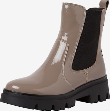 TAMARIS Chelsea Boots in Grey: front