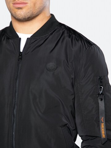 Threadbare Between-Season Jacket in Black