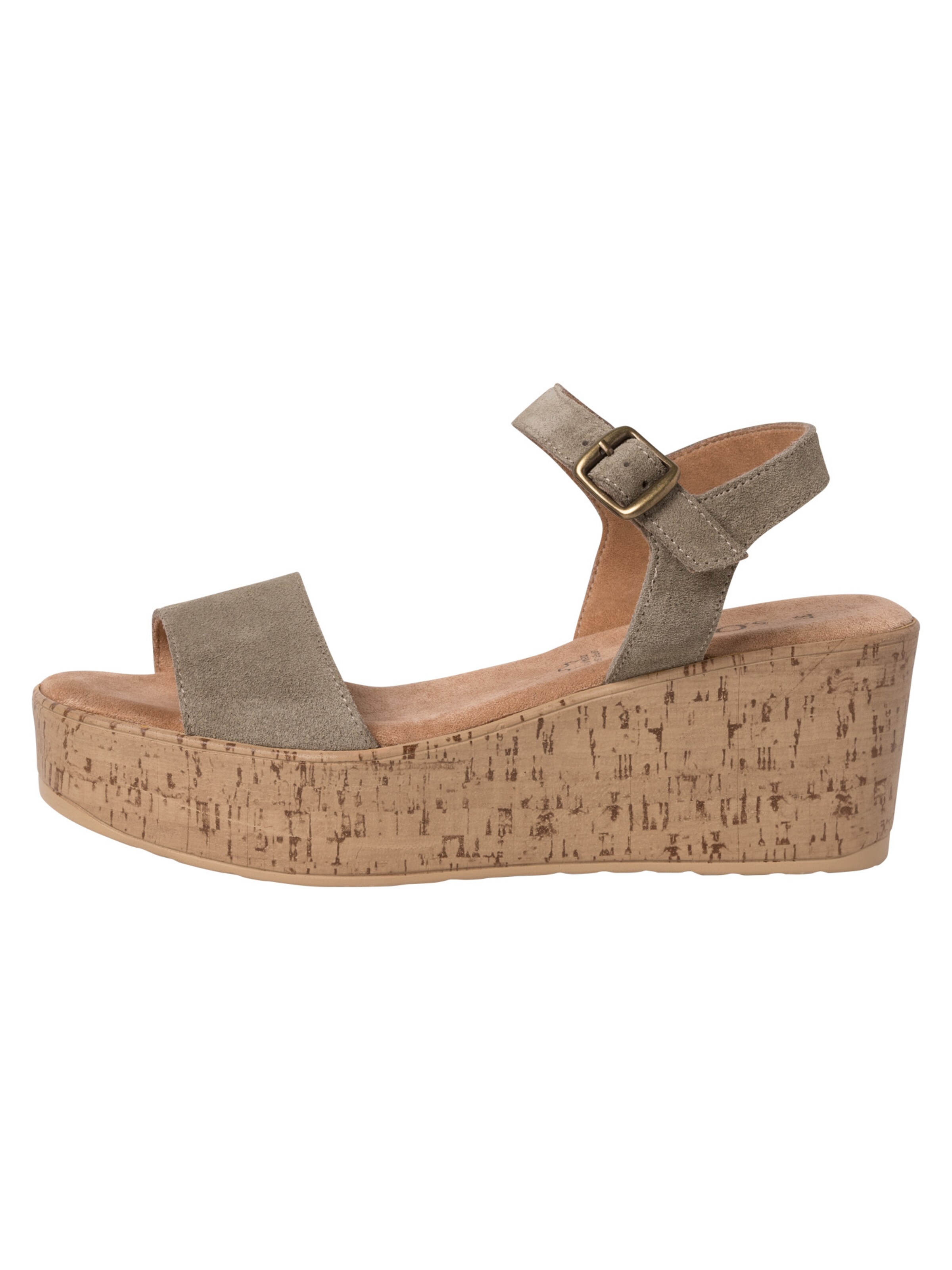 s.Oliver - Sandália em verde